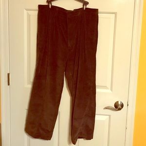 Joseph Abboud Dark Brown Corduroy Pants 